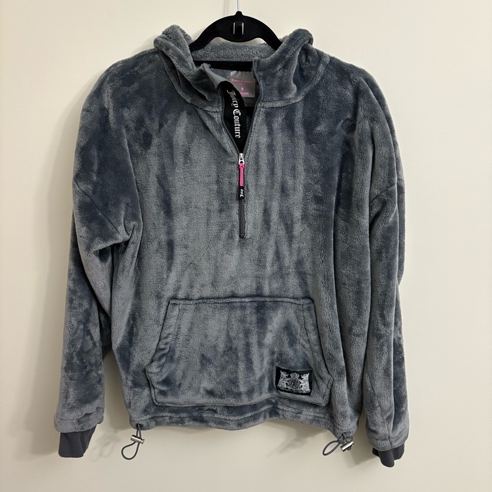 Juicy Couture Gray Quarter Zip